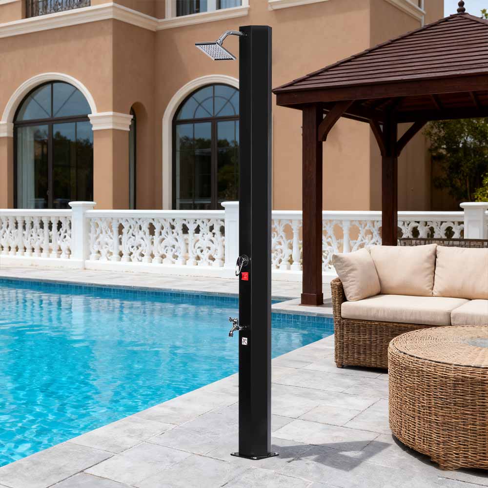 LY35L05-SS Praktische Solardusche gegen Wasseransammlung