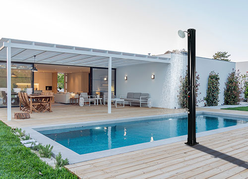 Solarduschsäulen erweitern ihren Anwendungsbereich und schaffen einen vielfältigen blauen Ozean an Anwendungen.